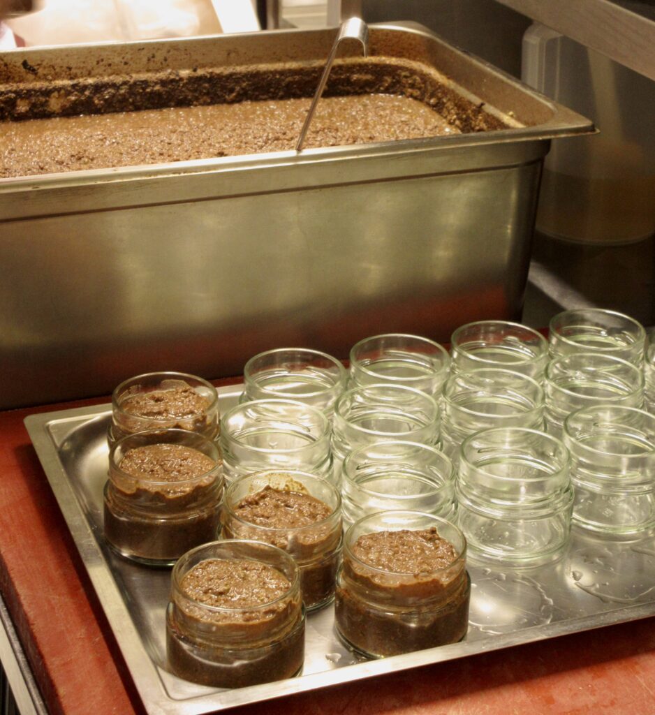 preparazione di prodotto artigianale